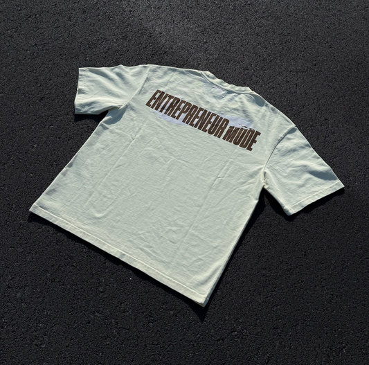 Camiseta "Entrepreneur's" Beige