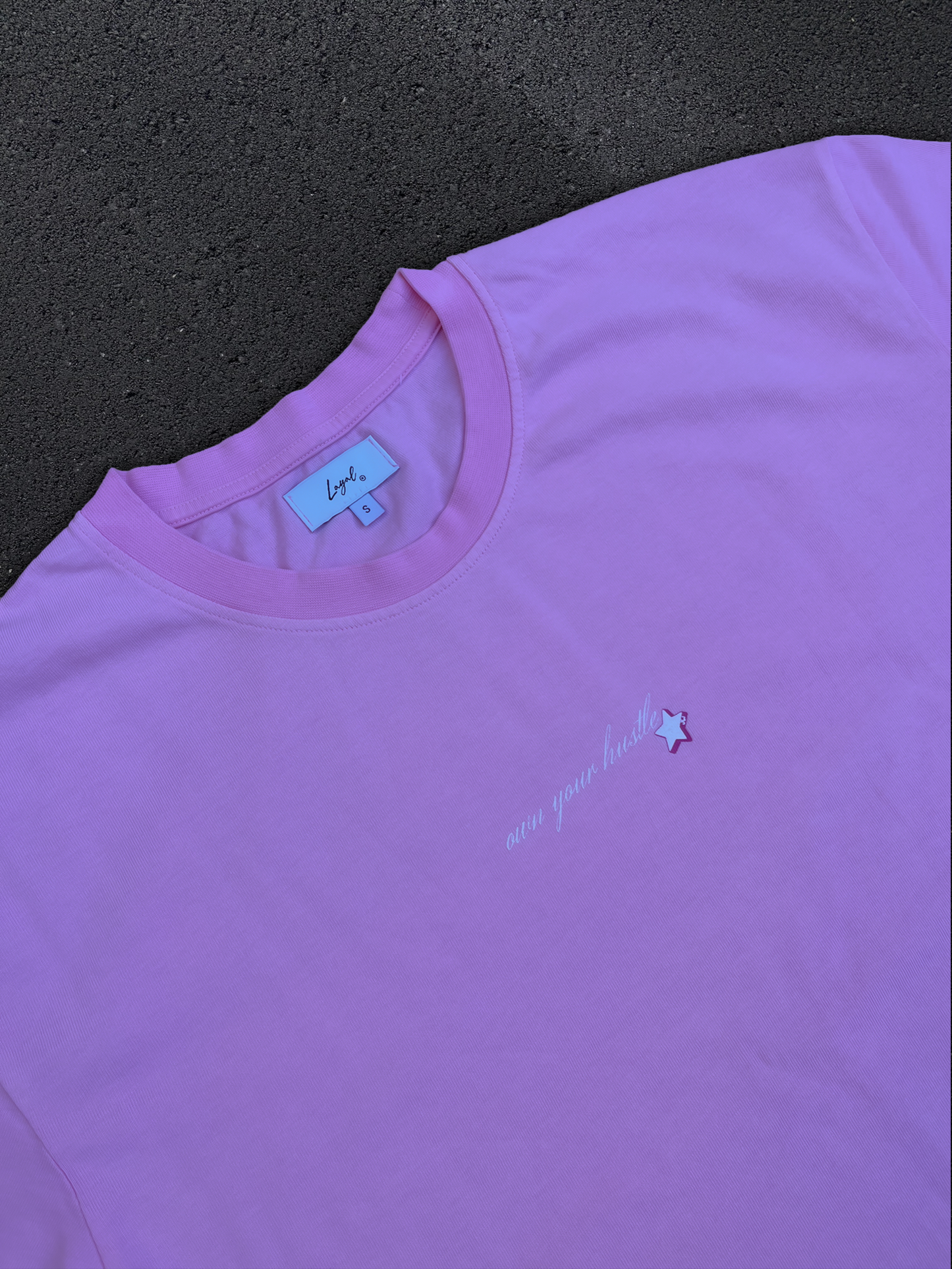Camiseta "Essentials" Rosa