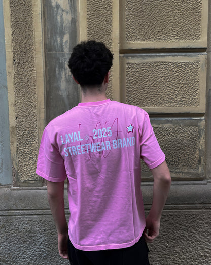 Camiseta "Essentials" Rosa