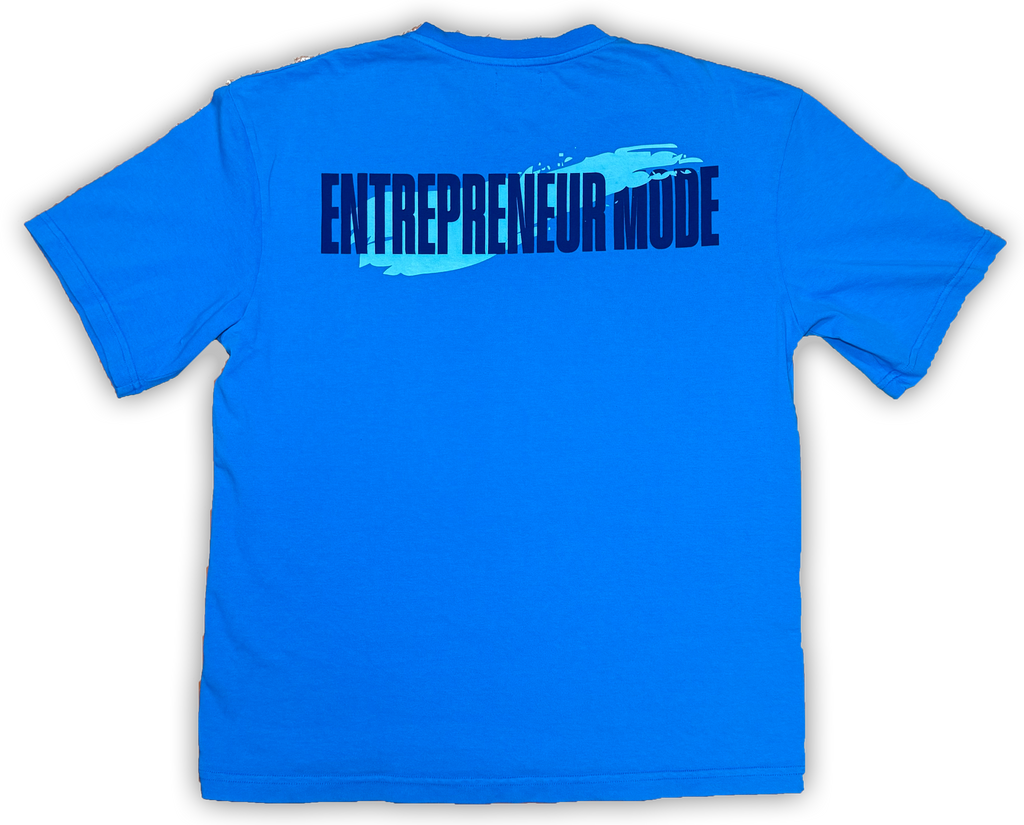 Blue "Entrepreneur's" Tee