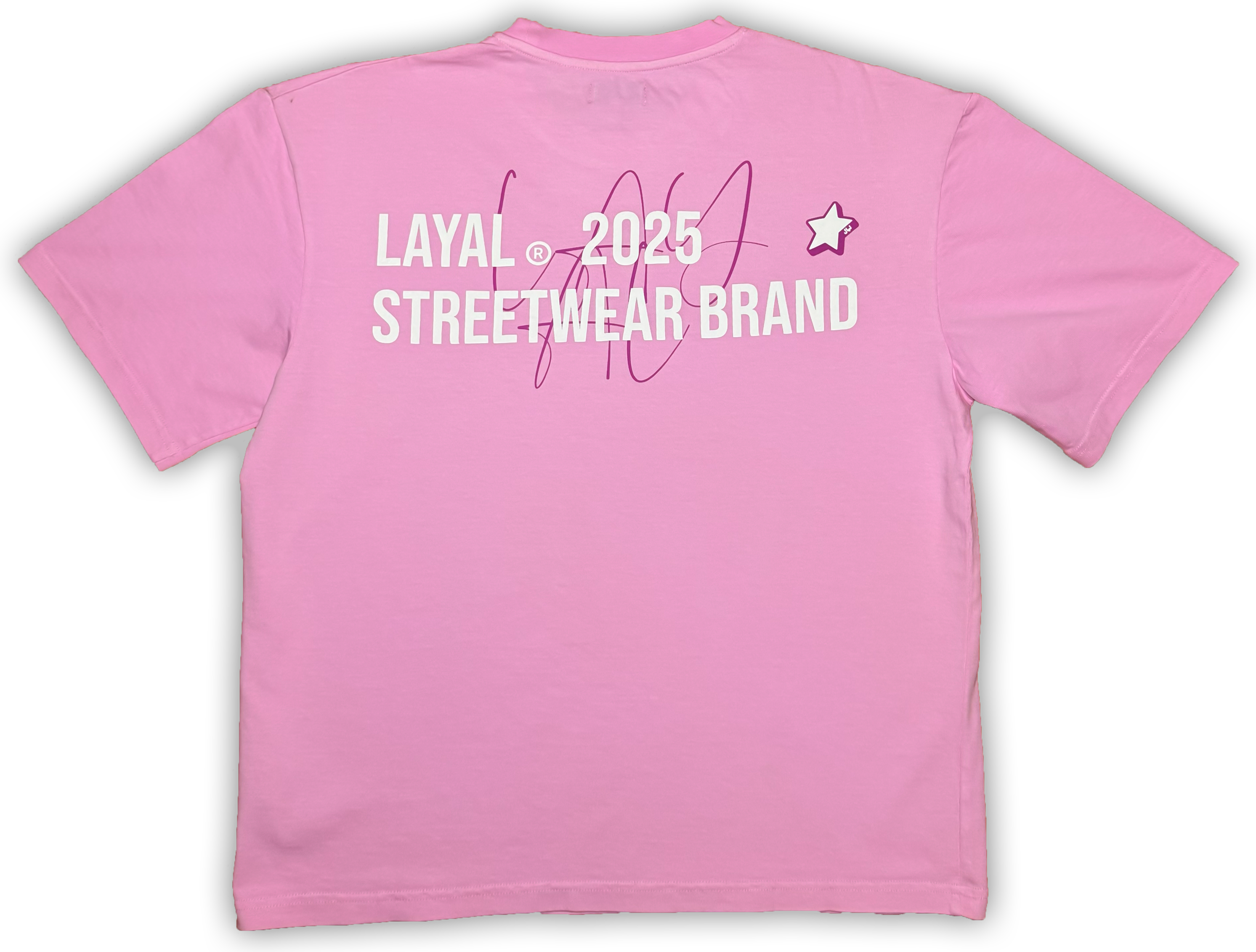 Pink “Essentials” Tee